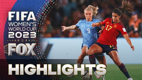 spain vs england world cup highlights
